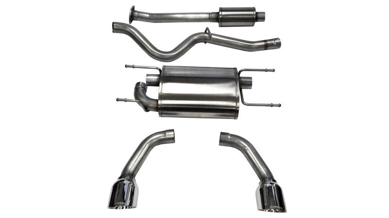 Corsa 2012-2025 Scion FRS / Subaru BRZ Polished Sport Cat-Back