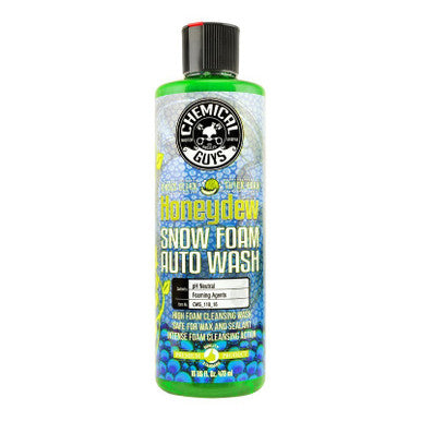 Chemical Guys Honeydew Snow Foam Auto Wash Cleansing Shampoo - 16oz - Case of 6 - CWS_110_16