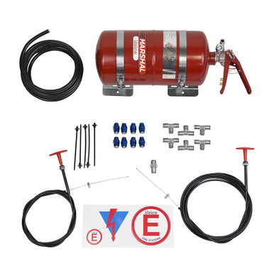 Lifeline Zero 2000 FIA 4.0 Ltr. Fire Marshall Steel Fire Suppression System