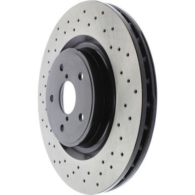 Centric 2018 STI Front SportStop Drilled Premium Rotor - 128.47040