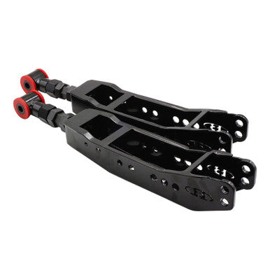 BLOX Racing Rear Lower Control Arms For 2013+ Subaru BRZ/Toyota 86 / 2008+ Subaru WRX/STI - Black - BXSS-50010-BK