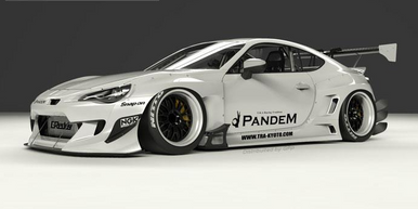GReddy Scion FR-S Pandem Wide Body V3 Front Fenders - 17010278