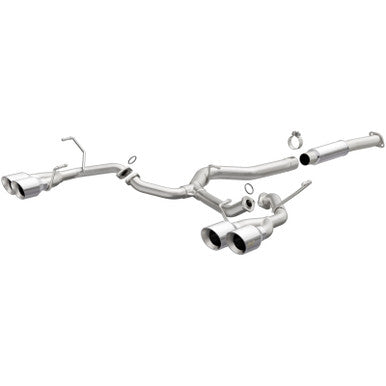 MagnaFlow Competition Series Cat-Back Performance Exhaust System w/ Polished 3in Tips For 2015-17 Subaru WRX STI 2.5L - 19361