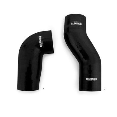 Mishimoto Silicone Airbox Hose Kit For 2015-21 Subaru WRX (Black) - MMHOSE-WRX-15ABBK