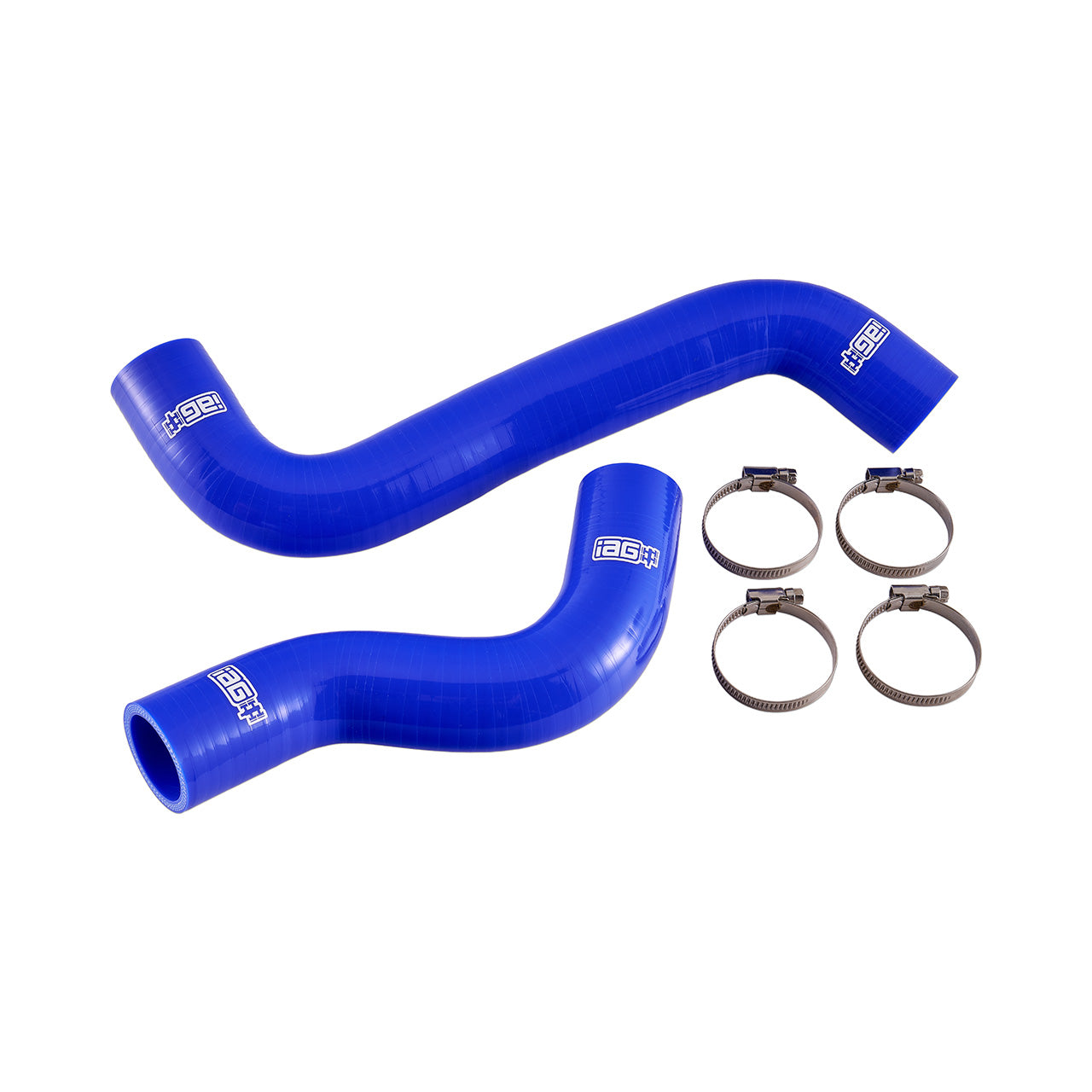 IAG Silicone Upper & Lower Radiator Hose Kit OE Style For 2015-21 WRX