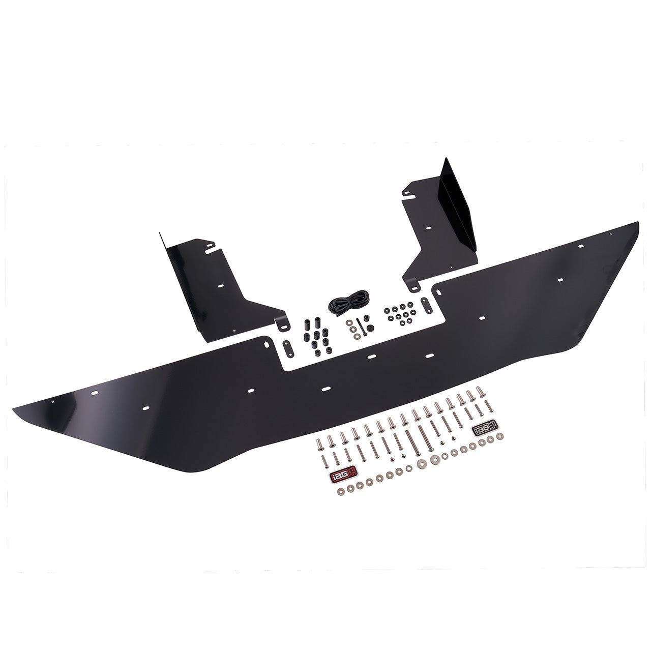 IAG Front Splitter with Bent Endplate Winglets For 2015-21 Subaru WRX & STI