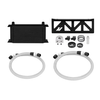 Mishimoto Non-Thermostatic Oil Cooler Kit For 2013-20 Subaru BRZ, 13-16 Scion FR-S - Black - MMOC-BRZ-13BK