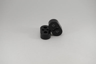 Kartboy 93-07 Subaru Impreza/WRX/WRX STi Exhaust Hanger - 15mm - Black - KB-011-B-15MM