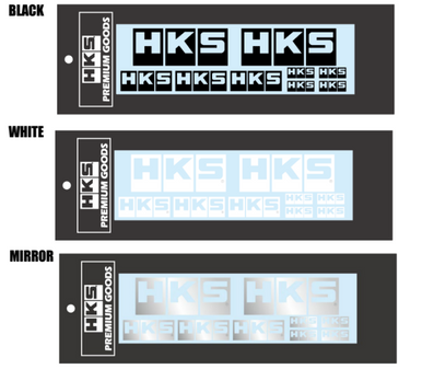 HKS LOGO Sticker a la carte BLACK - 51003-AK146