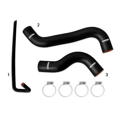 Mishimoto Silicone Radiator Hose Kit For 2015-21 Subaru WRX - Black - MMHOSE-WRX-15BK