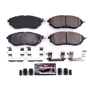 Power Stop Front Z23 Evolution Sport Brake Pads w/Hardware For 2005-10 Subaru Legacy GT - Z23-1078