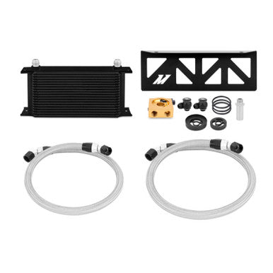 Mishimoto Thermostatic Oil Cooler Kit For 2013-20 Subaru BRZ, 13-16 Scion FR-S - Black - MMOC-BRZ-13TBK