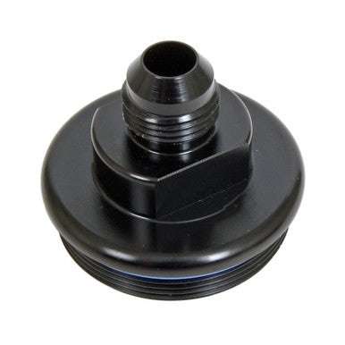 Fuelab Replacement Filter Cap -8AN Inlet - Black - 108020102-6