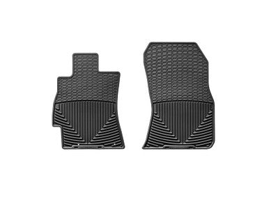 WeatherTech Front Rubber Mats For 2010+ Subaru Outback - Black - W172