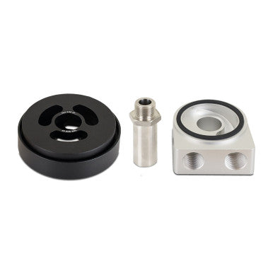 Mishimoto Non-Thermostatic Plate and Adapter For 2013-20 Subaru BRZ/Toyota 86/Scion FR-S Silver - MMOCA-BRZ-13
