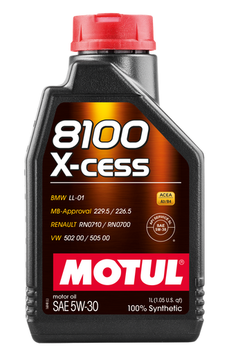 Motul Synthetic Engine Oil 8100 5W30 X-CESS 1L - 108944