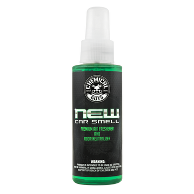 Chemical Guys New Car Smell Air Freshener & Odor Eliminator - 4oz - Case of 12 - AIR_101_04