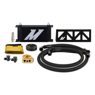 Mishimoto Thermostatic Oil Cooler Kit For 2022+ Subaru BRZ/Toyota GR86 - Black - MMOC-BRZ-22TBK