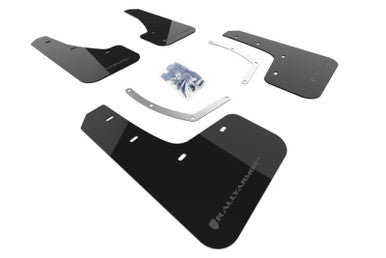 Rally Armor 18-26 Subaru Ascent Black UR Mud Flap w/Grey Logo - MF49-UR-BLK/GRY