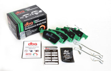DBA Rear Street Performance Brake Pads For 2018-21 Subaru STI - DB15007SP