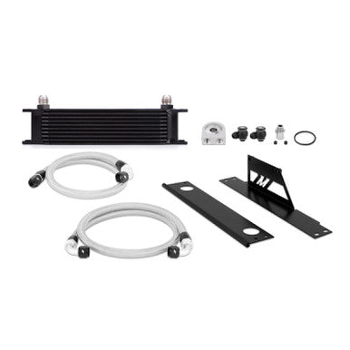 Mishimoto Non-Thermostatic Oil Cooler Kit For 2002-05 Subaru WRX, 04-05 STI - Black - MMOC-WRX-01BK