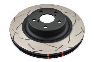 DBA Front 4000 Series T3 Slotted Brake Rotor For 2006-14 Subaru WRX, 13-25 BRZ - DBA4650S