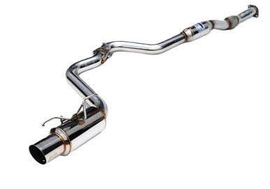 Invidia N1 Street Single Exit Cat Back Exhaust For 2008-14 Subaru WRX Hatchback - HS08SW5GTP