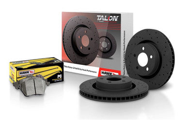 Hawk Talon Street Rotor And Brake Pad Kit for 1998-2001 Subaru Forester - HKC5139.434Z