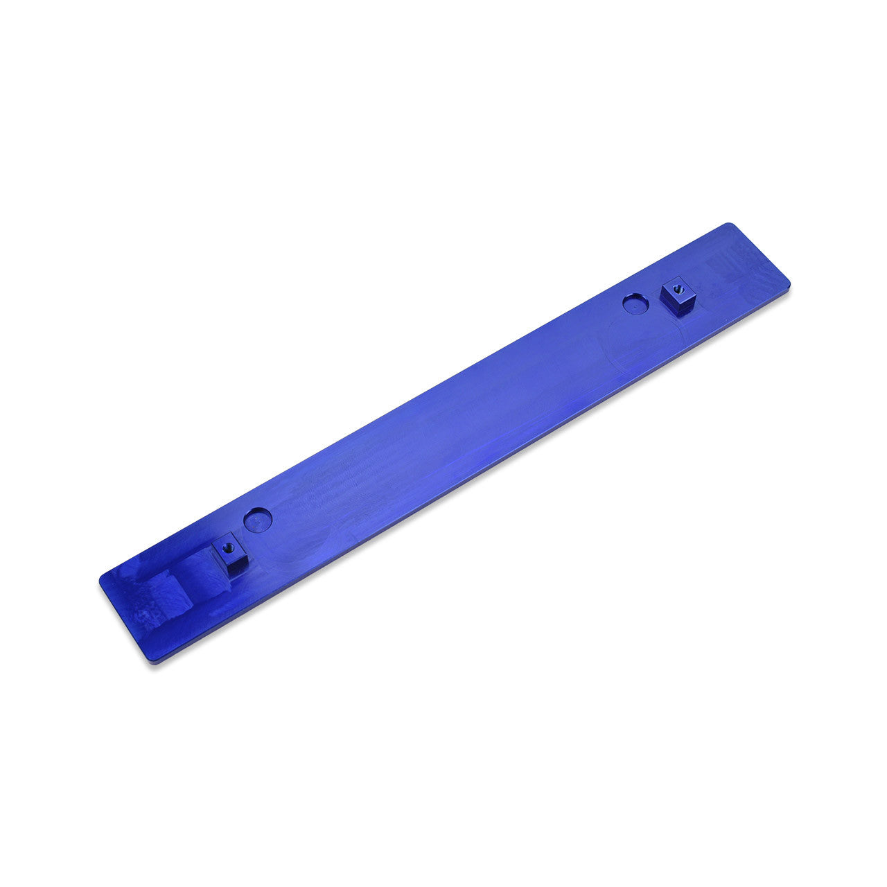 IAG Stealth Mount Tag Delete For 2008-14 Subaru WRX & STI (Blue Finish) - Back