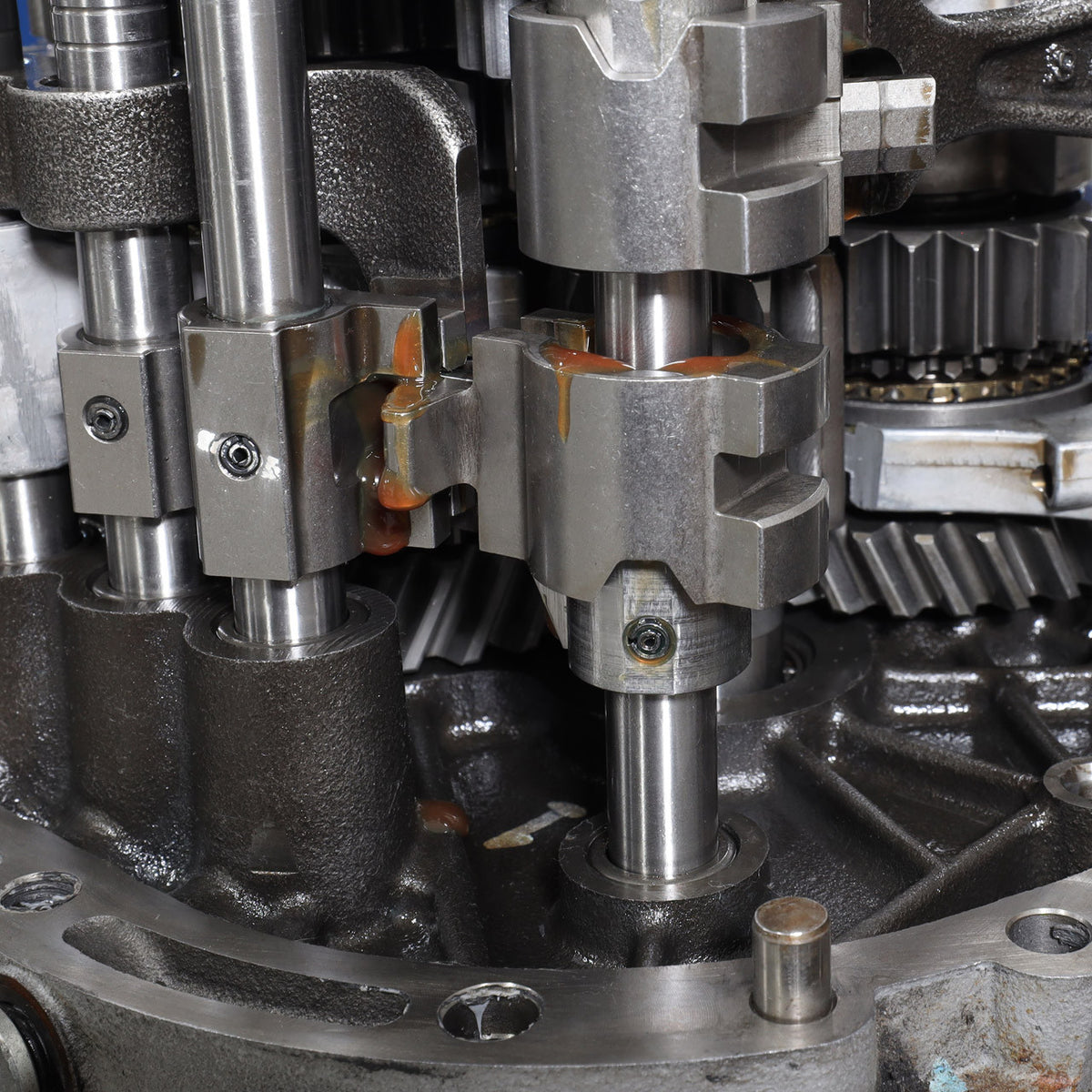 IAG Competition Series Transmission Shift Finger with Spring Pin for 04-21 Subaru STI - Install 2