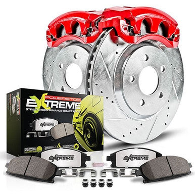 Power Stop Z26 Street Kit Front w/Cals For 2015-20 Subaru WRX - KC4603-26