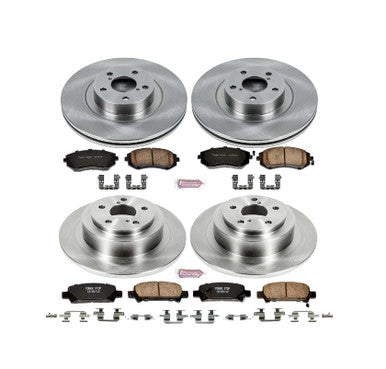 Power Stop Autospecialty Front & Rear Brake Kit For 2004-06 Subaru Baja - KOE2748