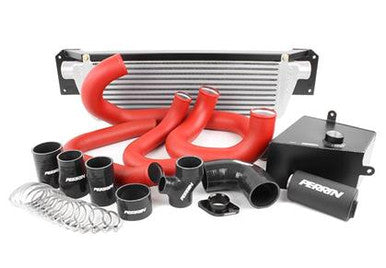 PERRIN FMIC Boost Tube Box w/ Red Boost Tubes and Black Couplers For 2015-17 Subaru WRX - PSP-ITR-437-2RD/BK