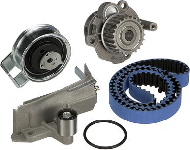 Gates 04 Subaru Impreza EJ20 2.0 Perf Racing Timing Belt Component Kit w/ Water Pump - TCKWP328BRB
