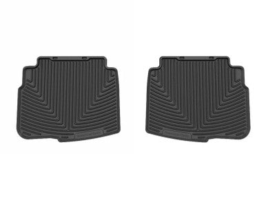 WeatherTech Rear All-Weather Floor Mats For 2020-25 Subaru Legacy/Outback - Black - W668