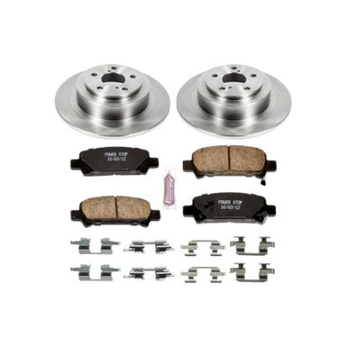 Power Stop Autospecialty Rear Brake Kit For 2001-04 Subaru Legacy GT, 00-04 Outback - KOE3124