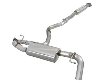 aFe Takeda 2-1/2 IN 304 Stainless Steel Cat-Back Exhaust System for 2018-23 Subaru Crosstrek H4-2.0L - 49-36803