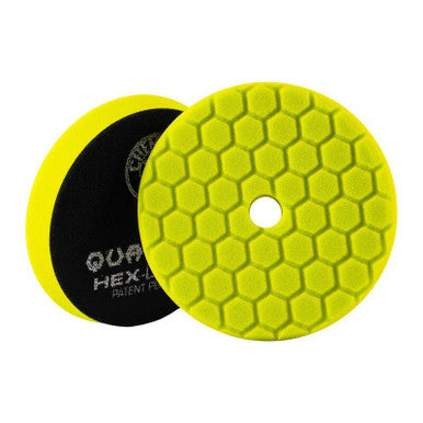Chemical Guys Hex-Logic Quantum Heavy Cutting Pad - Yellow - 5.5in - Case of 12 - BUFX111HEX5