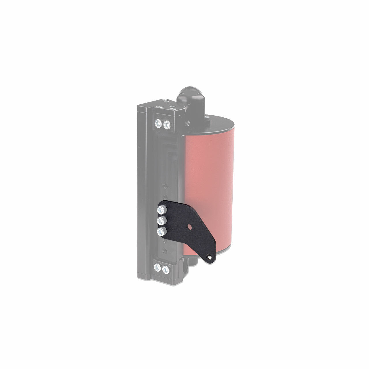 IAG AOS Strut Tower Mounting Bracket installed on air oil separator