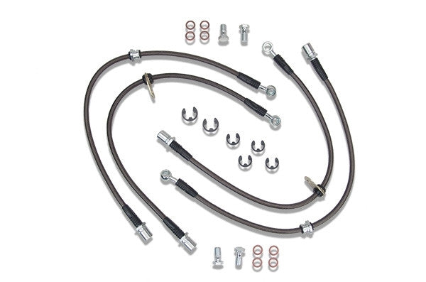 Techna-Fit Stainless Steel Braided Brake Line Kit For 2015-17
