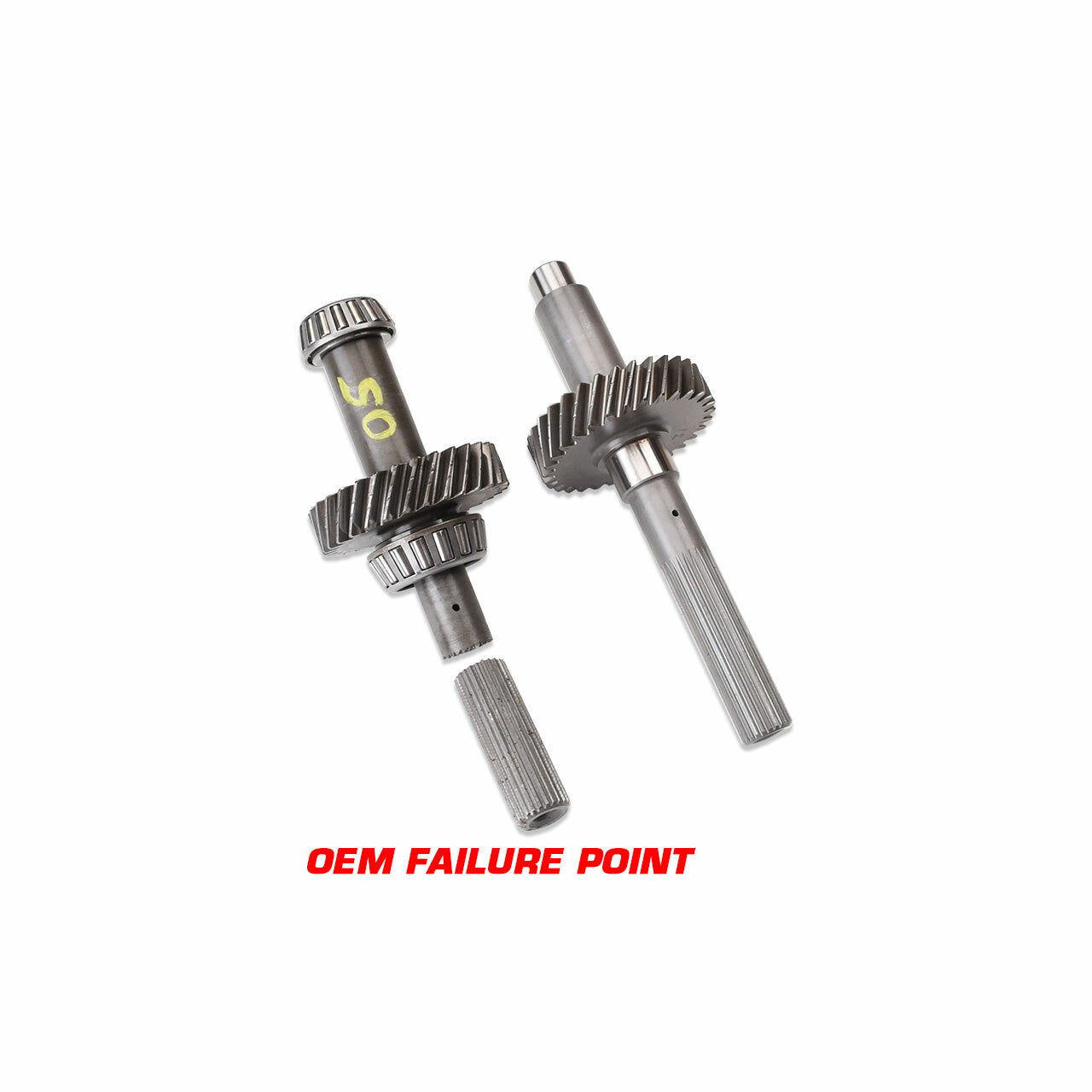 OEM Subaru STI Transfer Gear Failure Point