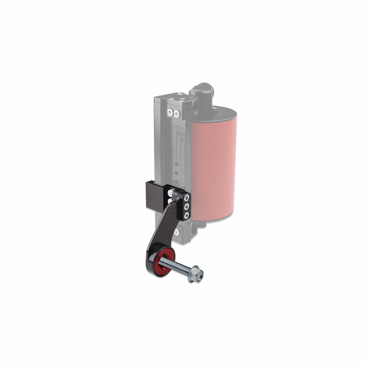 IAG AOS Pitch Mount Bracket installed on air oil separator
