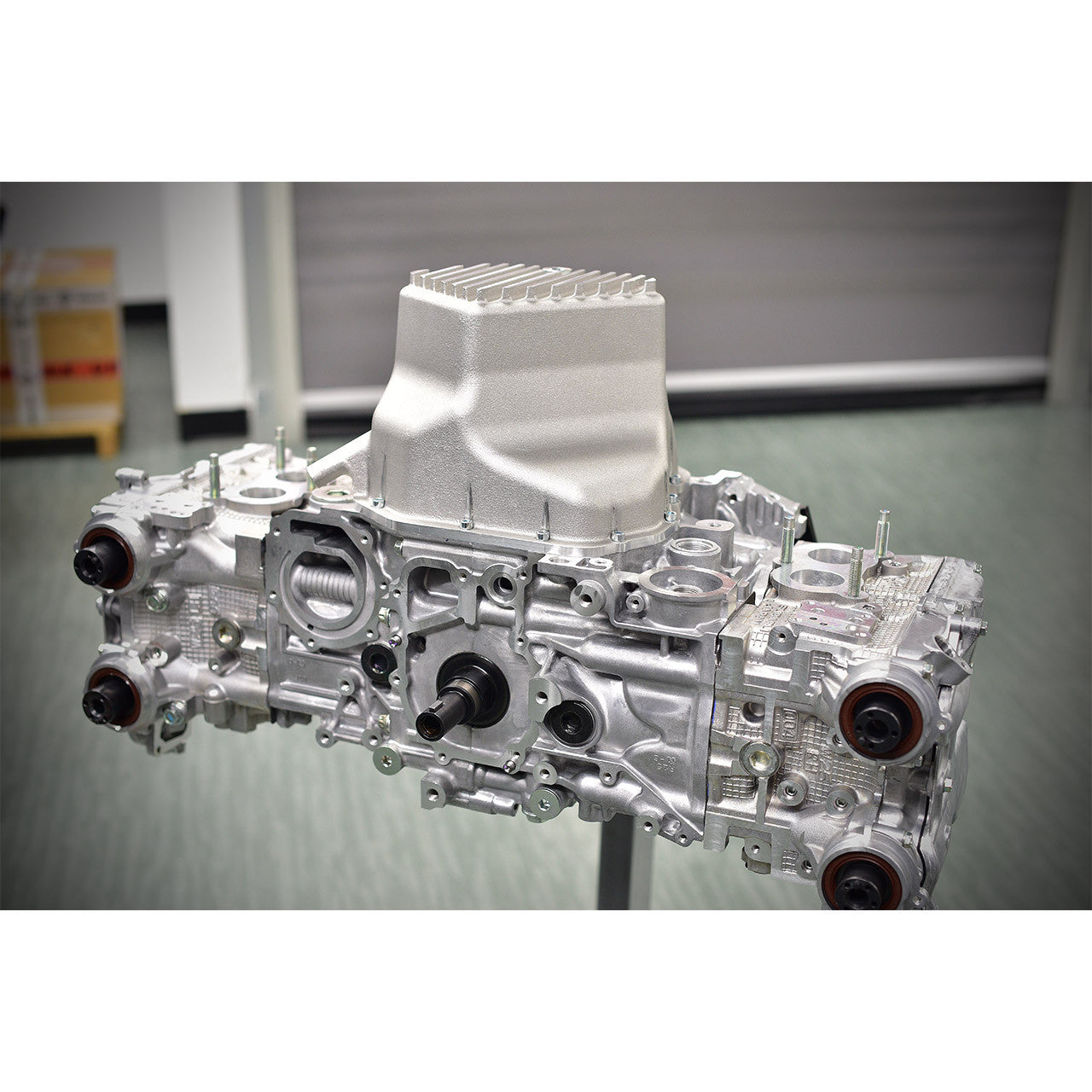 IAG EJ Competition Series Oil Pan Package for WRX, STI, LGT, FXT - Installed - 2