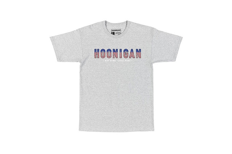 Hoonigan Freedom SS Tee - Grey