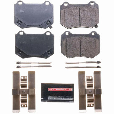Power Stop Rear Z23 Evolution Sport Brake Pads w/Hardware For 2018-21 Subaru WRX STi - Z23-2118
