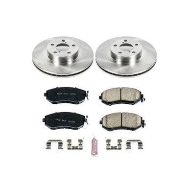 Power Stop Autospecialty Front Brake Kit For 2013-16 Subaru BRZ, 11-16 Impreza - KOE6111