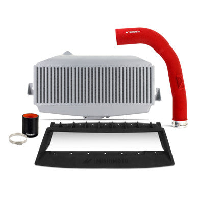 Mishimoto TMIC Kit Silver Core Red Pipes For 2022+ Subaru WRX - MMTMIC-WRX-22KSLRD