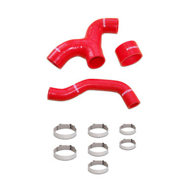 Mishimoto Silicone Intercooler Hoses For 2002-05 Subaru WRX - Red - MMHOSE-SUB-INTRD