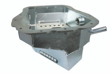 Moroso Steel Oil Pan & Pickup Combo Deep Wet Sump 6qt for 2002-14 Subaru WRX, 2004-14 STI - 20966