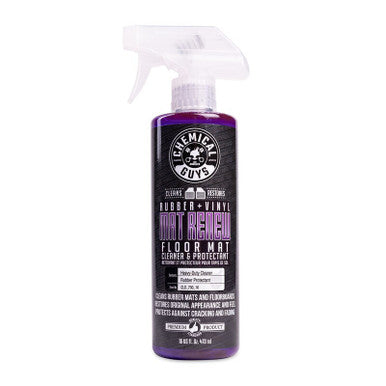 Chemical Guys Mat ReNew Rubber + Vinyl Floor Mat Cleaner & Protectant - 16oz - Case of 6 - CLD_700_16